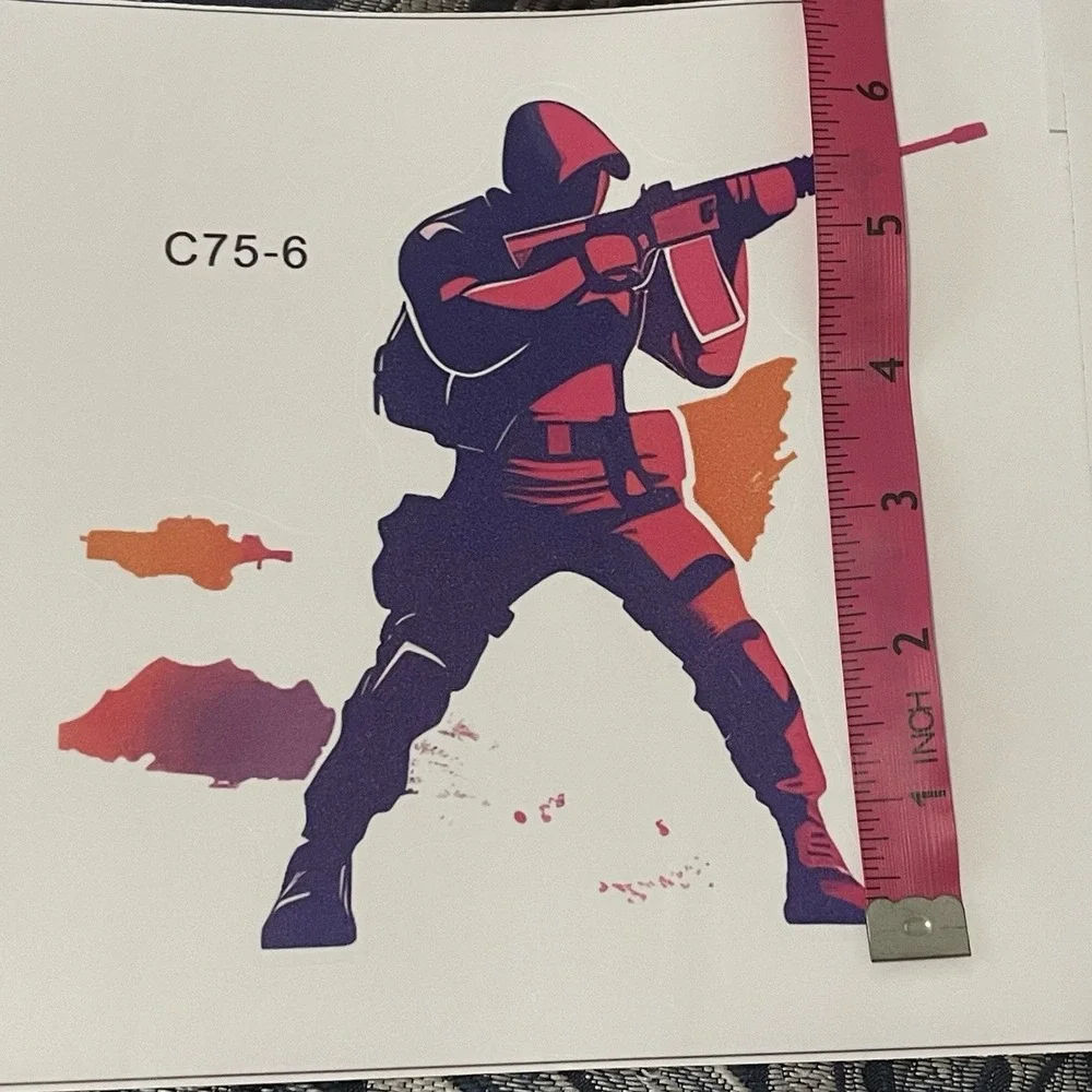 Clear Vinyl Decal 6